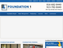 Tablet Screenshot of foundation1.net